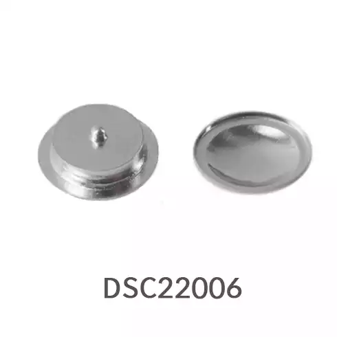 Aluminum crucibles standard, 40ul, with pin, compare to Mettler / Mettler타입 40uL 스탠다드 알루미늄 샘플팬&리드, 핀있음