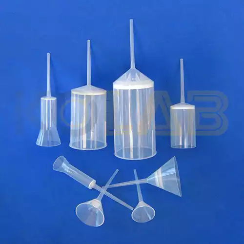 CR-1018-06, 18, 40, Barrel-shaped Disposable Filter Funnels/ 일회용 필터 펀넬(깔대기)