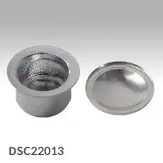 Aluminum crucible with lid set, 100uL, Compare to Mettler ME 51119872/ Mettler타입 100uL 알루미늄 샘플팬&리드