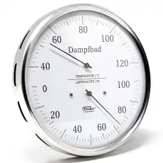 183.01, Steam bath thermohygrometer 160 mm/ 183.01 습식사우나 온습도계