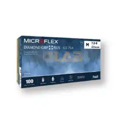 Microflex®, Diamond grip, Latex Examination Glove/ Ansell, Microflex®, Diamond grip 라텍스 글러브, Powder Free