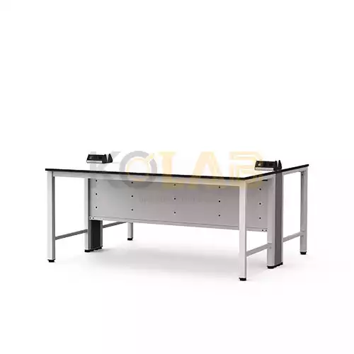 LT-M-W2, LT-S-W2, LT-S-W2-L, LT-C-W2, LT-C-W2-L, Multi-functional Steel Laboratory Table, Center type / 다목적 철재 실험대, 중앙형