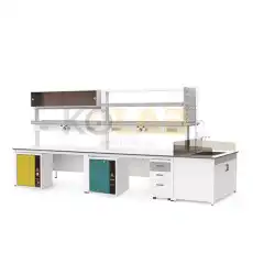 LT-M-W2, LT-S-W2, LT-S-W2-L, LT-C-W2, LT-C-W2-L, Multi-functional Steel Laboratory Table, Center type / 다목적 철재 실험대, 중앙형