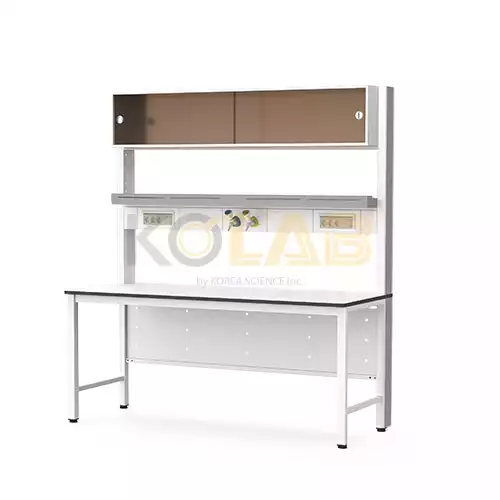 LT-M-W1, LT-S-W1, LT-S-W1-L, LT-C-W1, LT-C-W1-L, Multi-functional Steel Laboratory Table, Wall side type / 다목적 철재 실험대, 벽면형