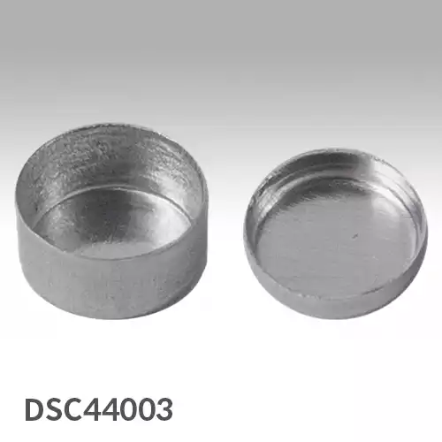 Aluminum sample pans compare to Seiko standard pans&lids  / Seiko타입 스탠다드 알루미늄 샘플팬&리드